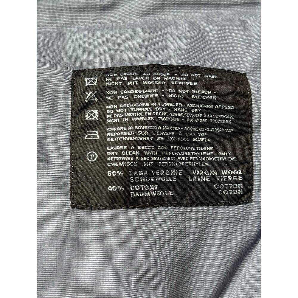 PT01 Men's Easy Fit Cotton/Wool Pants Beige 56 IT/40US - Picture 3 of 5